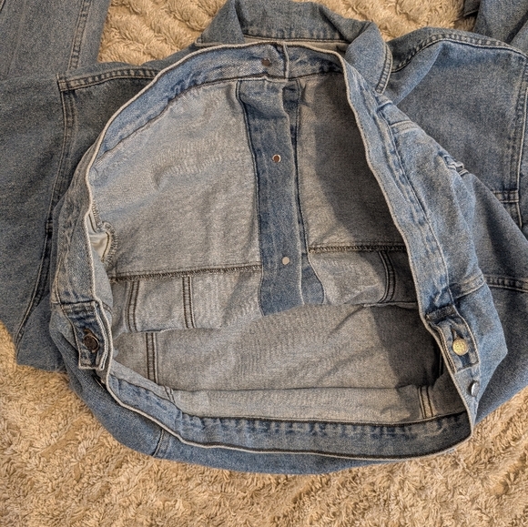 Harley Davidson Motorcycles Men's Embroidered Denim Jean Jacket XXL - Picture 12 of 12